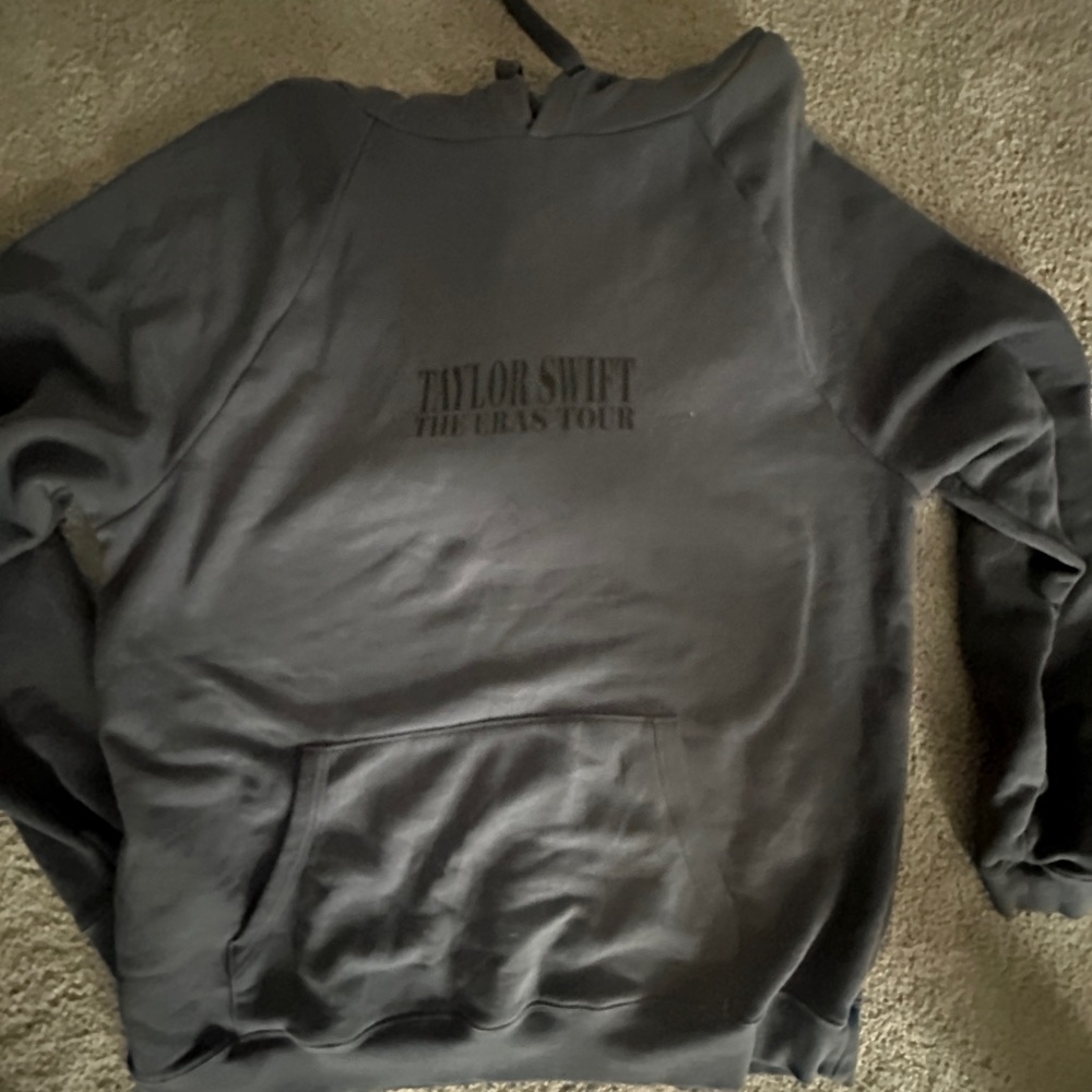 TAYLOR SWIFT ERAS TOUR BLUE HOODIE SIZE LARGE